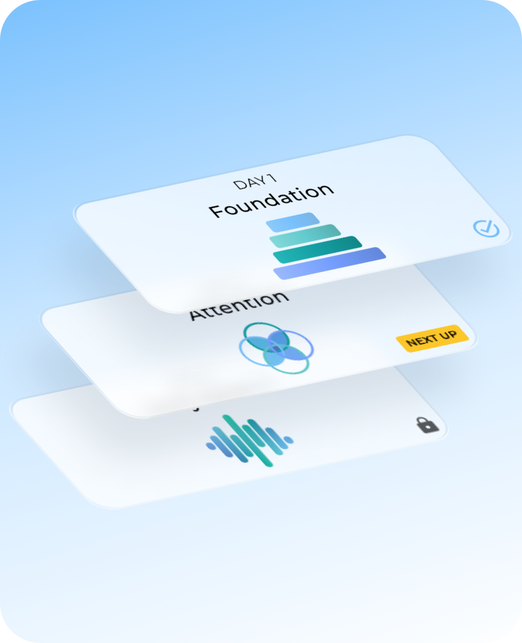 An illustrated graphic depicting an aspect of the Finding Focus platform
