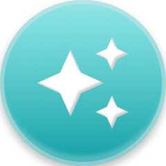 Icon of stars twinkling